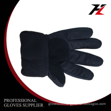 Wholesale new design professional black ski gloves